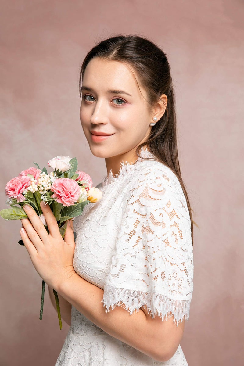 Kate 7x5ft/2.2m(W) x1.5m(H) Pink Texture Backdrop for Photoshoot Seamless Portrait Headshot Background Photo Video Studio Props - Image 2